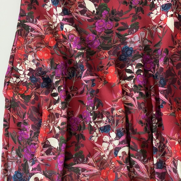 ADELYN RAE Francesca Floral Asymmetric Dress - Picture 6 of 15